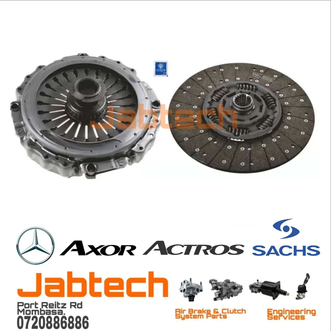 Clutch Assembly Mercedes Actros Axor Auto Sachs